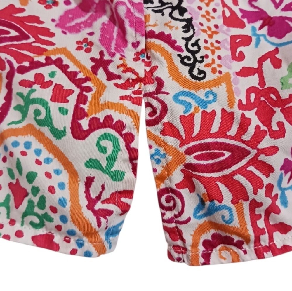 Lauren Ralph Lauren Paisley Floral Button Up Shirt - Picture 5 of 7